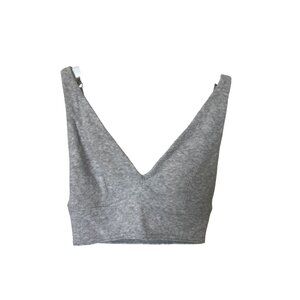Gilly Hicks Heather Grey Terry Bralette